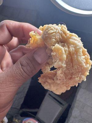 hair in my chicken