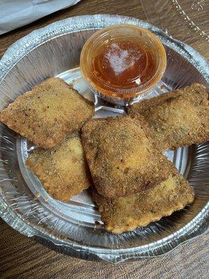 Fried ravioli