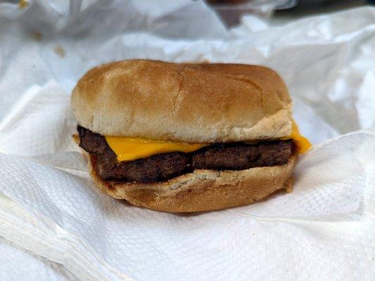 cheeseburger $3.50