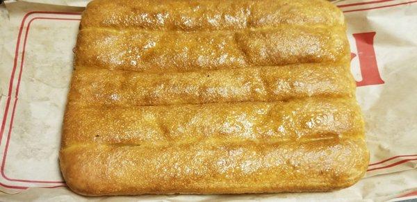 Vegan bread sticks.