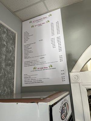 Check Out This Menu