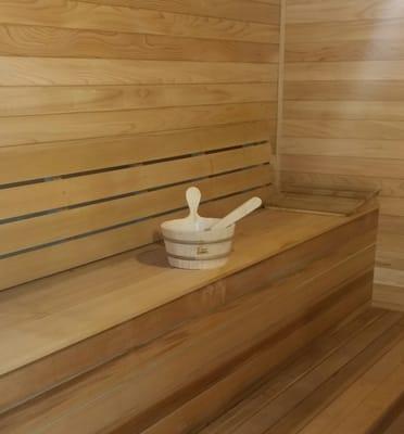 Sauna and Steam Rooms!