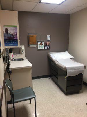 Patient exam room