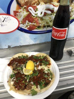 Tacos and a Coke