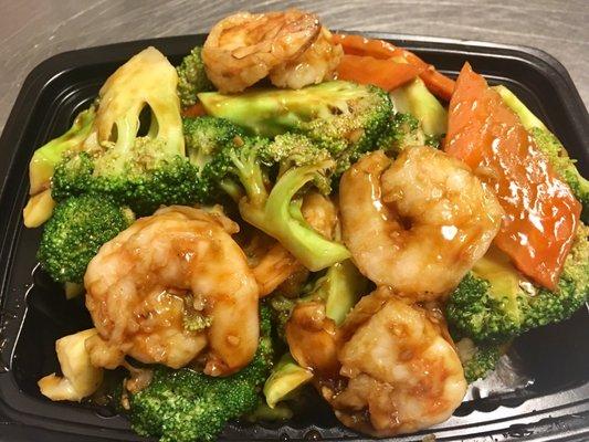 shrimp broccoli