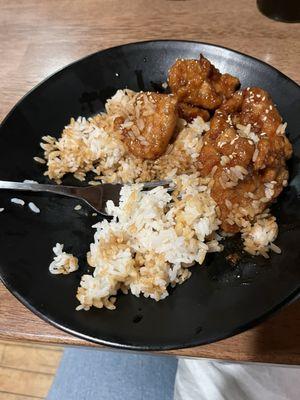 Sesame chicken