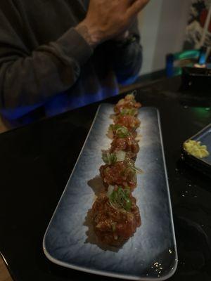 Spicy Tuna Rice Crisp