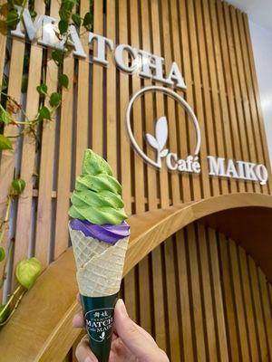 Matcha/Ube Soft Serve