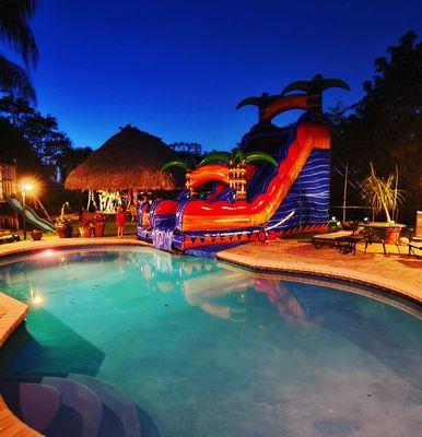 Bahama Breeze water slide