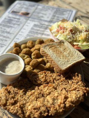 Hand Battered Chicken Fried Steak