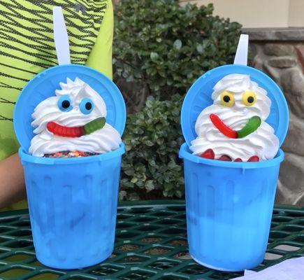 Kid's trash can sundaes