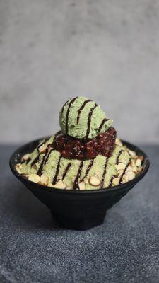 Matcha Snowflake Bingsu