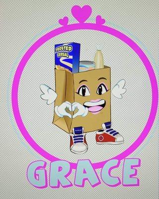 GRACE
 LOGO AND MASCOT