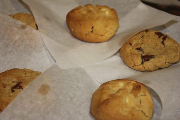 Fresh baked cookies every morning.