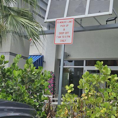 Parking signage