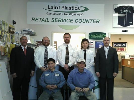 The Laird Plastics Team Seattle