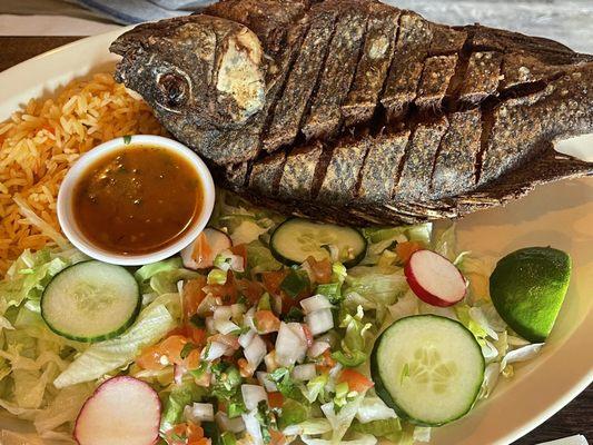 Fried Tilapia/Mojarra