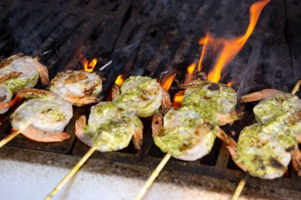 Grilled Shrimp Skewers