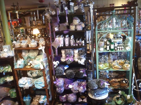 Spa Section of American Made, Lavender, Eucalyptus & Ocean Air Body & Home Gifts.