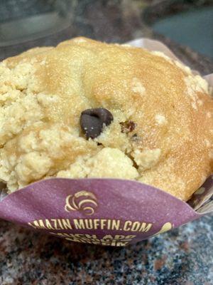 For breakfast I'm having my Chocolate Chip Amazin Muffin. 11/13/23 Here's website.