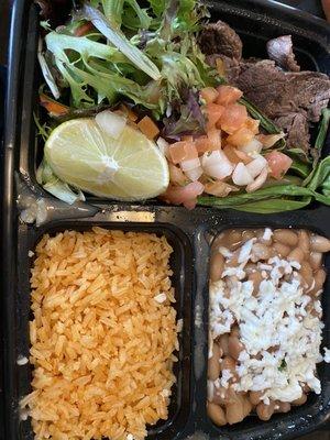 Carne asada plate