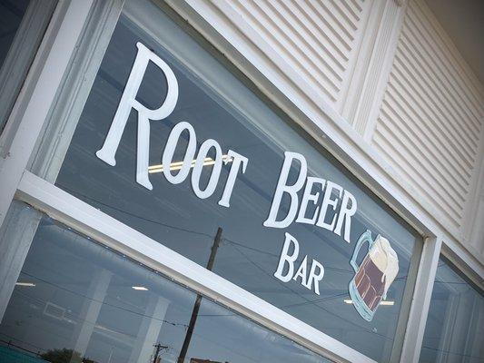 Root Beer Bar sign