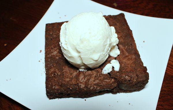 Brownie with Ice Cream