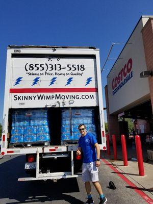 We donated thousands of water bottles to help with Harvey victims