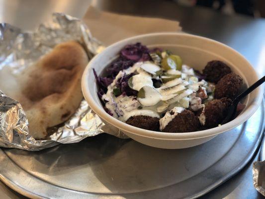 Falafel Basmati Rice Bowl