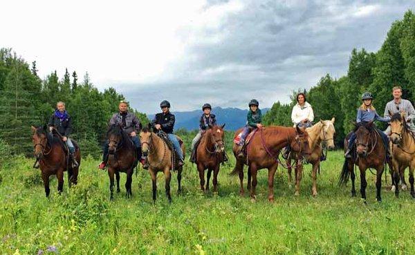 Horseback Rides in Alaska with Sunderland Ranch