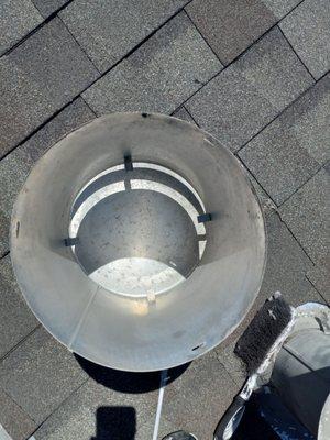 Dryer vent cleaning