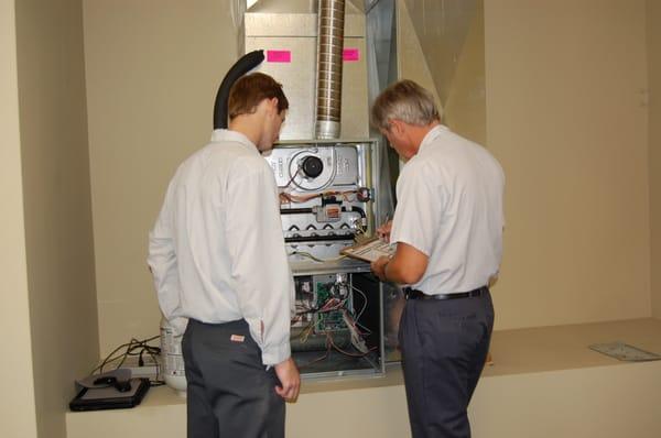 All of our service techs are NATE Certified, which is the highest certification for our industry.