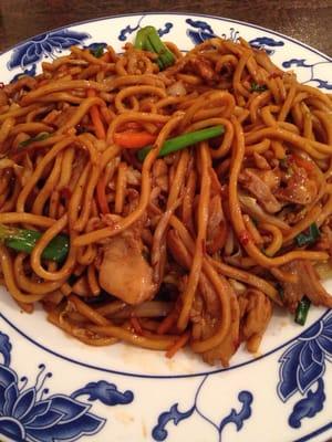 Chicken lo mein