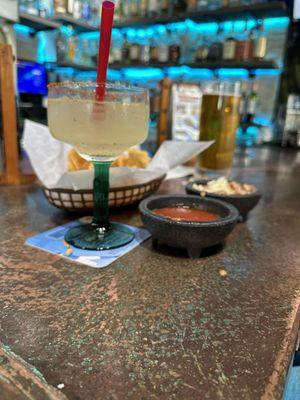 House margarita on happy hour