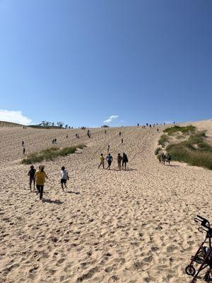 sleeping bear dune climb