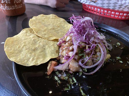 Ceviche camaron - This was sooooooo good!