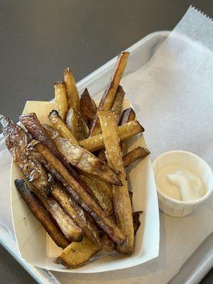 Duck fat fries