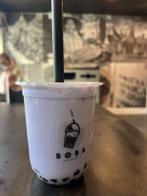 Taro bubble tea