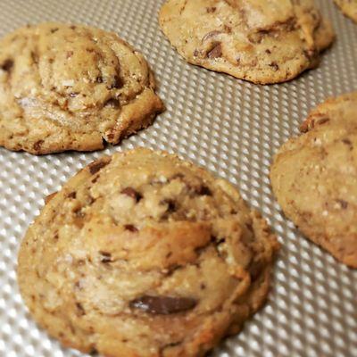 3-way hookup - Three flours  and three chocolates in this signature cookie.