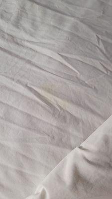 Stained sheets