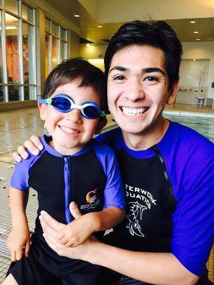 We teach people ages 3 and up how to swim. With a supportive atmosphere and child-centered approach in a fun and engaging manner.