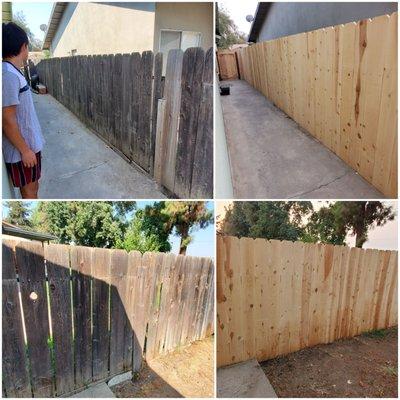 Fence replacement