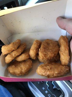 9 nuggets