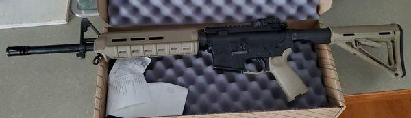 AR with Magpul furniture