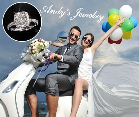 Engagement Rings Lafayette LA.....Visit Andy's Jewelry TODAY at 204 Feu Follet Rd. in Lafayette LA