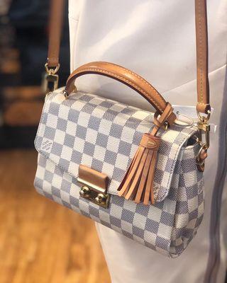 Louise Vuitton crossbody bags available in all different styles.