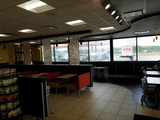 Dining area shared with Chester's and Godfathers