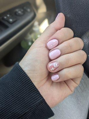 Matching gen Mani and Pedi, super cute for spring