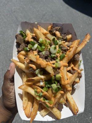 Tri-Tip Garlic Fries