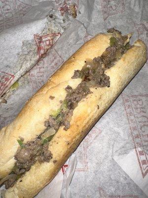 7" Chicken Supreme Cheesesteak